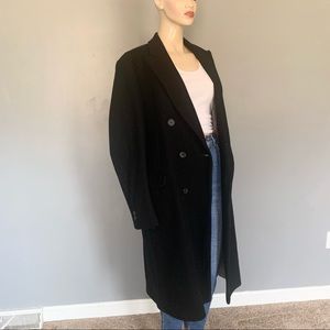 Vintage Men's Classic Wool Overcoat